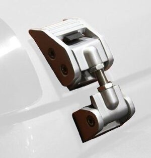 סט תפסים מתכוונן אלומניום למכסה מנוע רנגלר JK