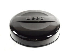 כיסוי גלגל רזרבי מופאר קשיח  רנגלר JL שחור עם חור למצלמה