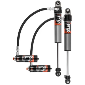 זוג בולמי זעזועים קדמי רנגלר JL+JT להגבהה 2"-3" FOX Elite 2.5 עם מיכל מתכוונן